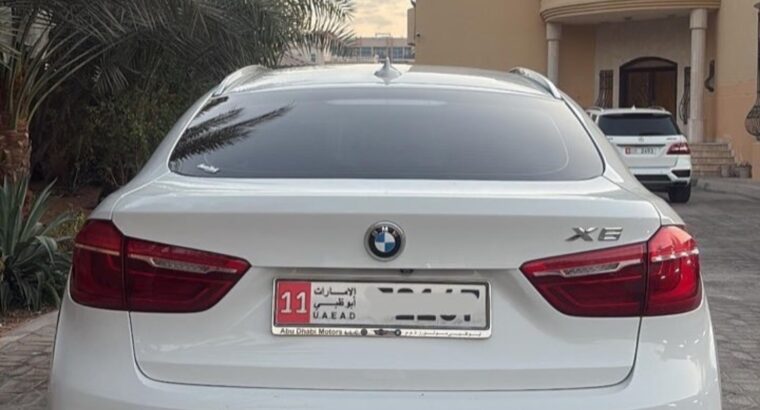 BMW X6 2018 Gcc in perfect condition