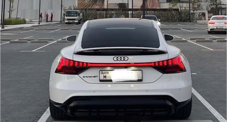 Audi E tron GT 2022 Gcc for sale