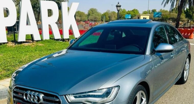 Audi s6 Gcc 2015 full option for sale