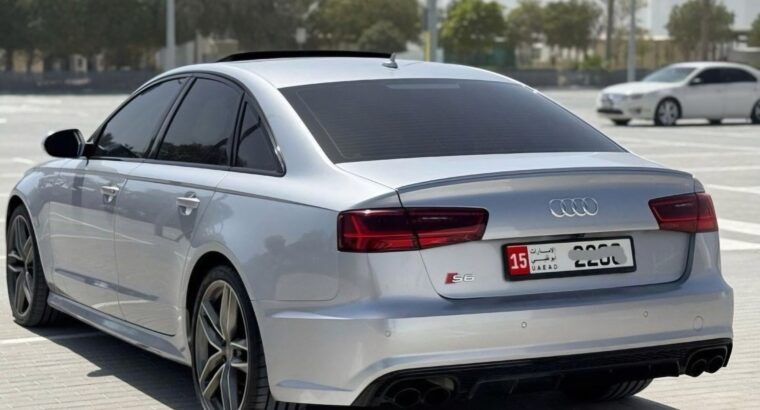 Audi S6 fully loaded 2016 Gcc for sale