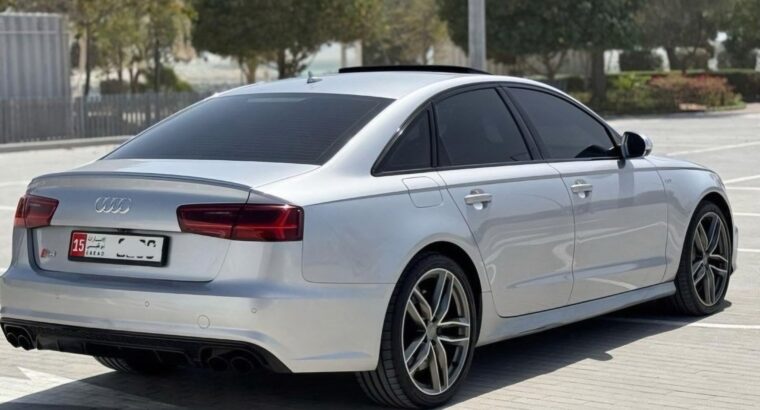 Audi S6 fully loaded 2016 Gcc for sale