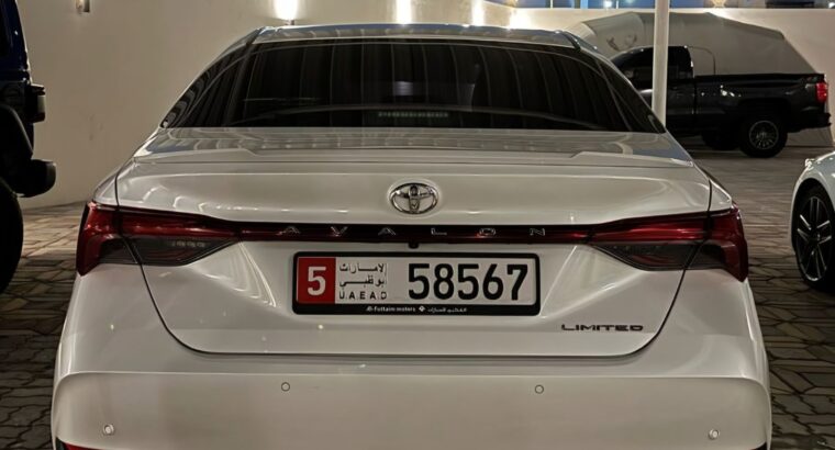 Toyota Avalon Limited 2021 Gcc full option