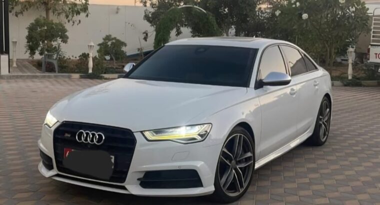 Audi S6 full option 2017 Gcc for sale