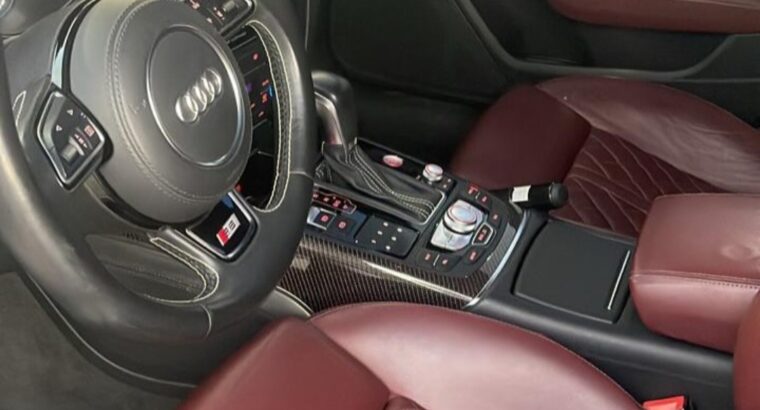 Audi S6 full option 2017 Gcc for sale
