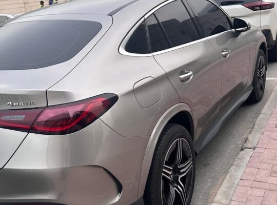 Mercedes GLC300 coupe AMG 2024 Gcc