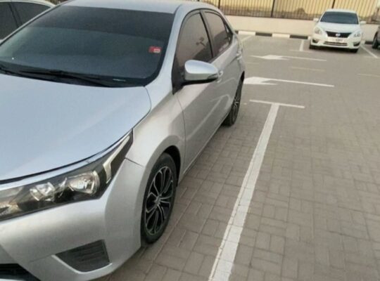 Toyota Corolla 2016 Gcc in good condition