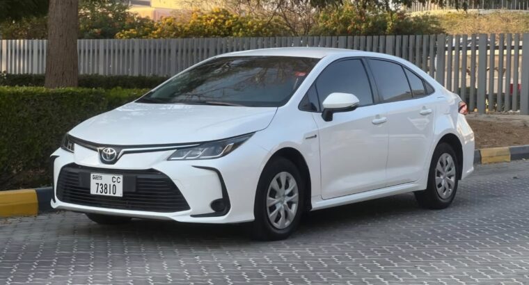 Toyota Corolla Hybrid 2022 Gcc for sale
