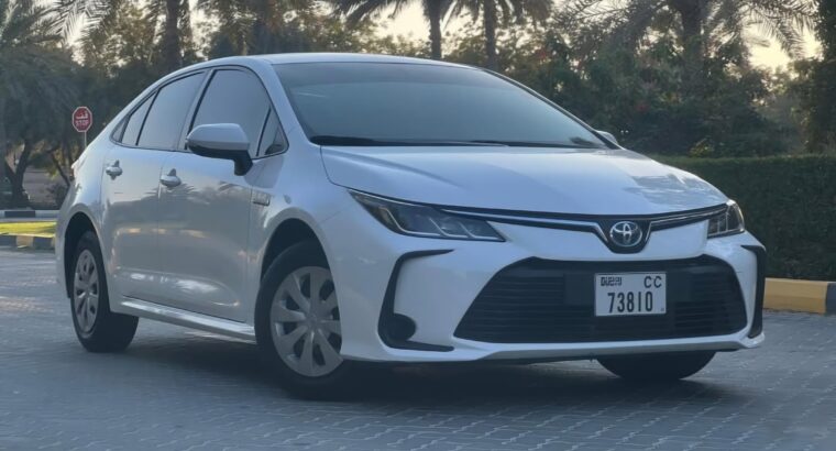 Toyota Corolla Hybrid 2022 Gcc for sale