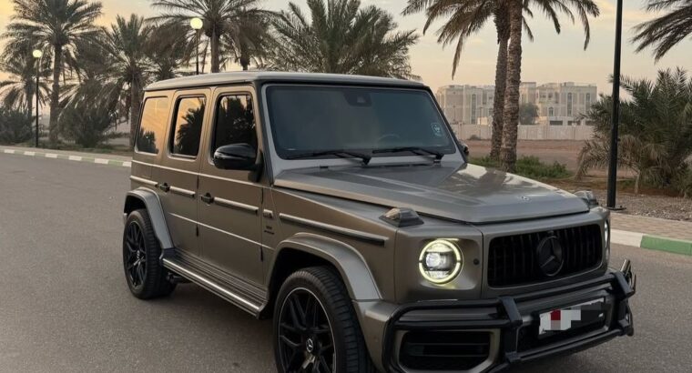 Mercedes G63 AMG 2020 Gcc full option for sale