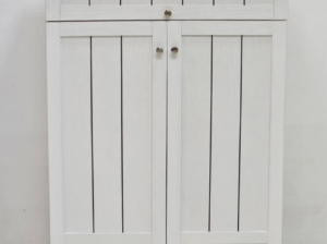 2 Doors Shoes Cabinet with Drawer Shoe For Sale