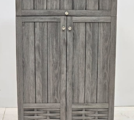 2 Doors Shoes Cabinet with Drawer Shoe For Sale