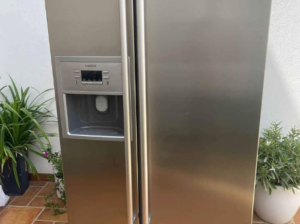 Siemens brand side by side fridge and freezer for