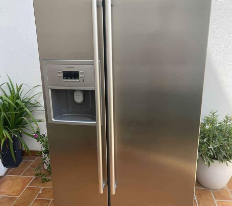 Siemens brand side by side fridge and freezer for