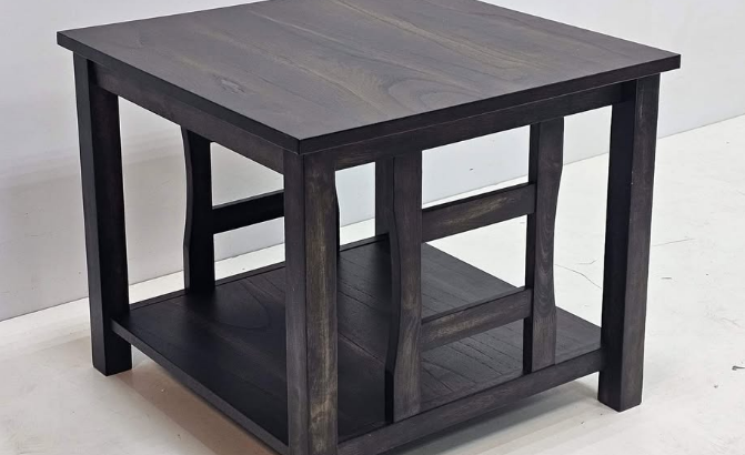Solid Wood Coffee Table 1+2 For Sale