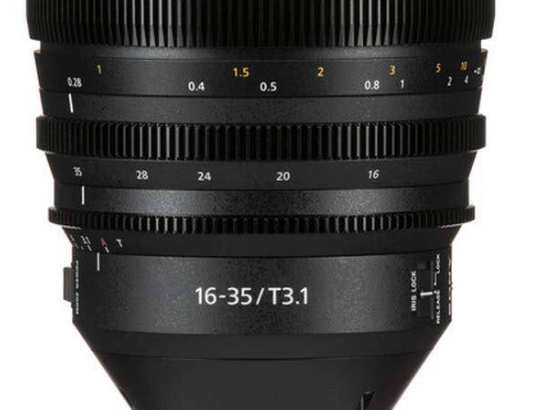 Sony FE C 16 35 mm T3.1 F2.8 cinema Lens 16-35 for