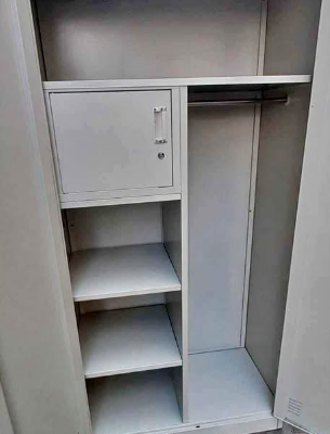 Steel two door cabinet for sale