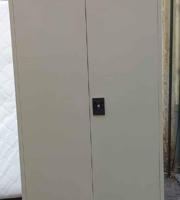 Steel two door cabinet for sale