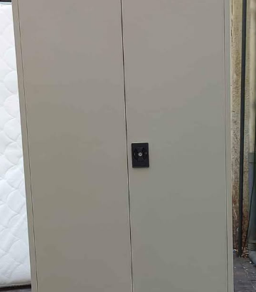 Steel two door cabinet for sale