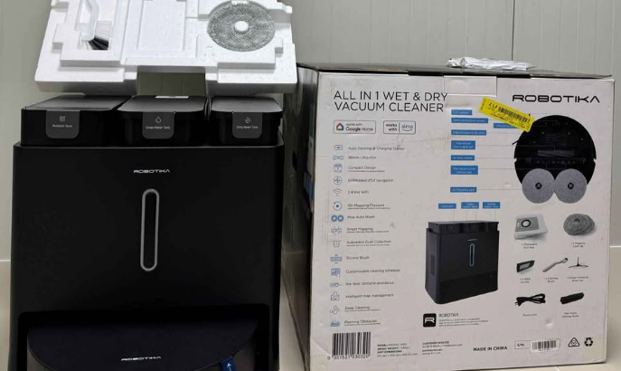 All-in-1 Wet & Dry Robotik Vacuum Cleaner For Sale