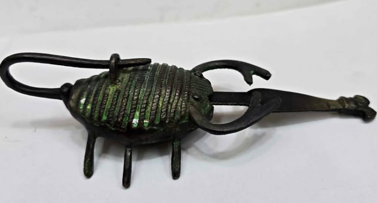 Beautiful very rare real antique scorpion lock for