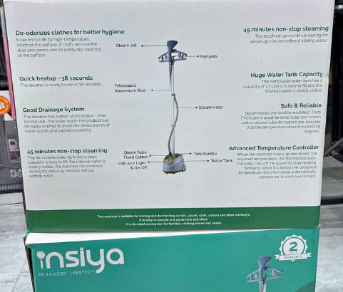 Garment cloth steamer insiya for sale