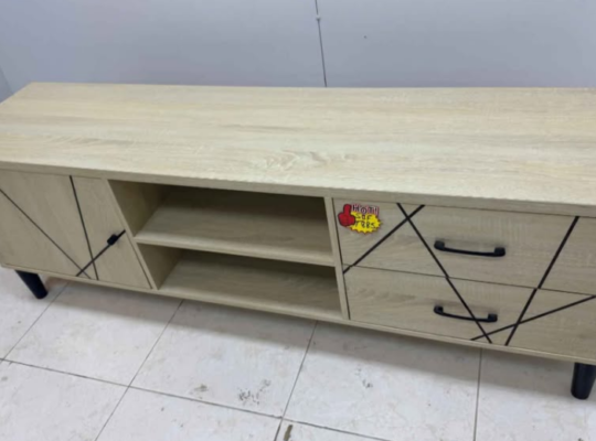 Oak wood TV cabinet 180cm length For Sale