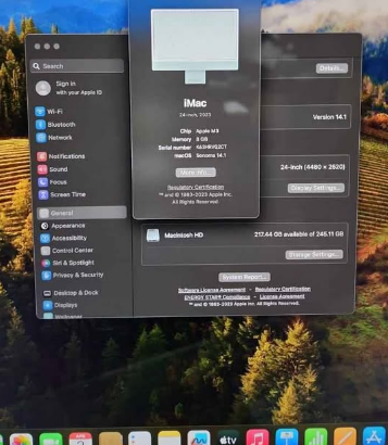 Apple iMac 24 inch M3 for sale