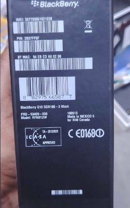 Blackberry Q10 for sale
