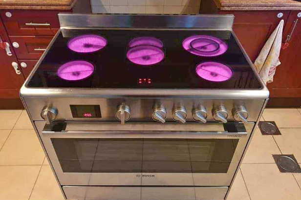 Bosch ceramic electric cooker top 5 hobs for sale