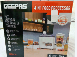 Geepas 4in1 Food Processor For Sale