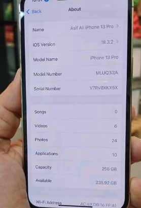 I phone 13 pro 256 gb for sale