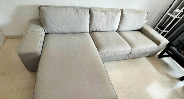 Ikea L sofa still in excellent condition for sale