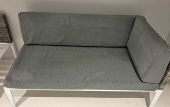 Outdoor 2 Sofa with Cushions For Sale
