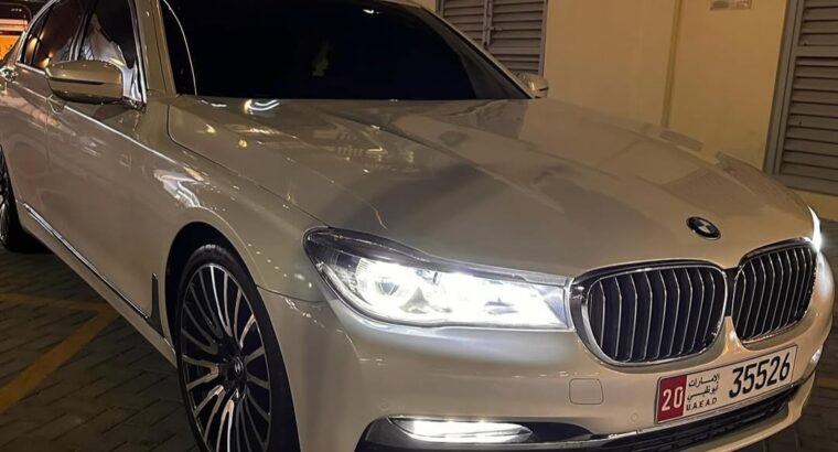 BMW 740LI fully loaded 2018 Gcc for sale