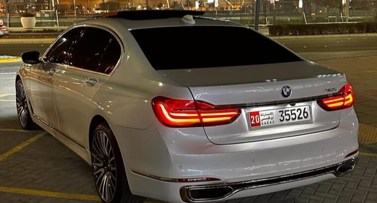 BMW 740LI fully loaded 2018 Gcc for sale
