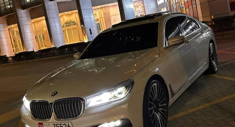 BMW 740LI fully loaded 2018 Gcc for sale