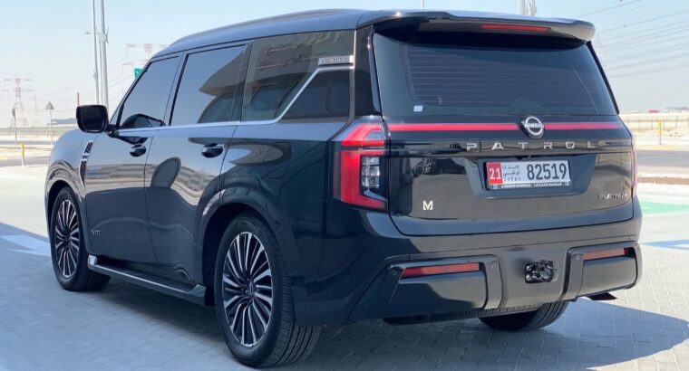 Nissan patrol platinum 2025 Gcc full option
