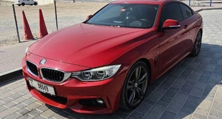 BMW 428i coupe 2015 Gcc in perfect condition