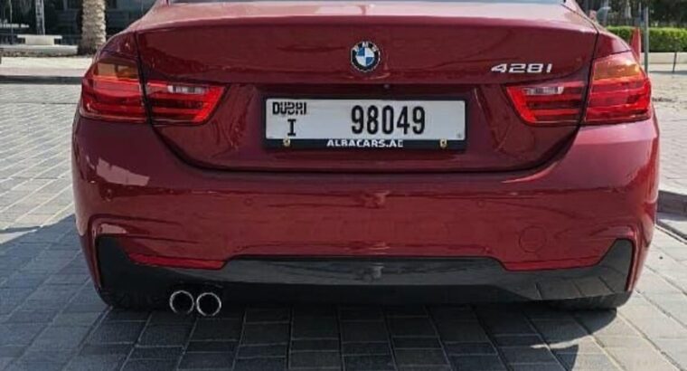 BMW 428i coupe 2015 Gcc in perfect condition