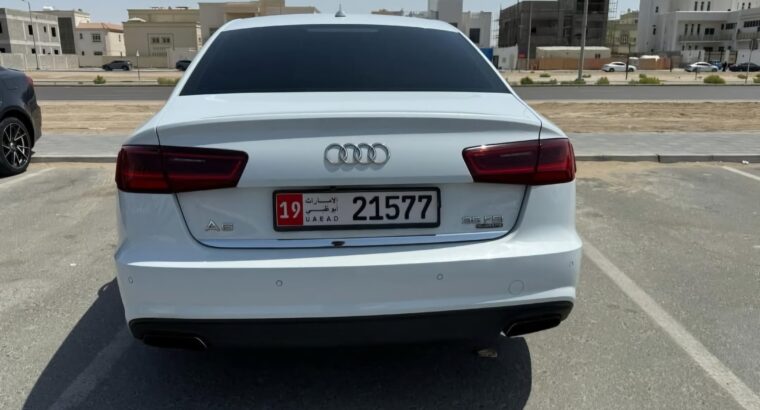 Audi A6 full option 2017 Gcc for sale
