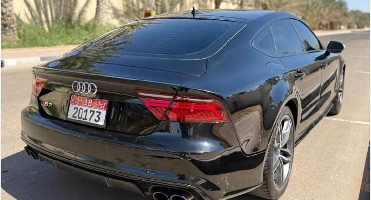 Audi S7 full option 2016 Gcc for sale