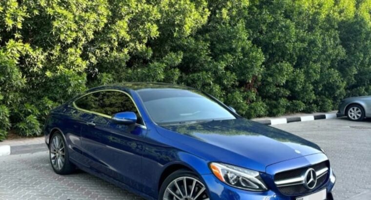 Mercedes C300 coupe 2017 USA imported