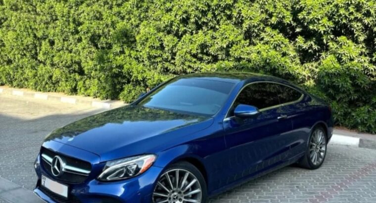 Mercedes C300 coupe 2017 USA imported