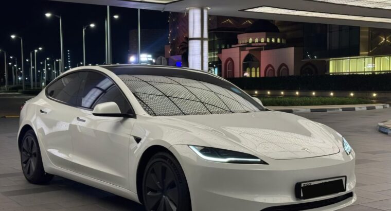 Tesla model 3 Long range 2024 Gcc for sale