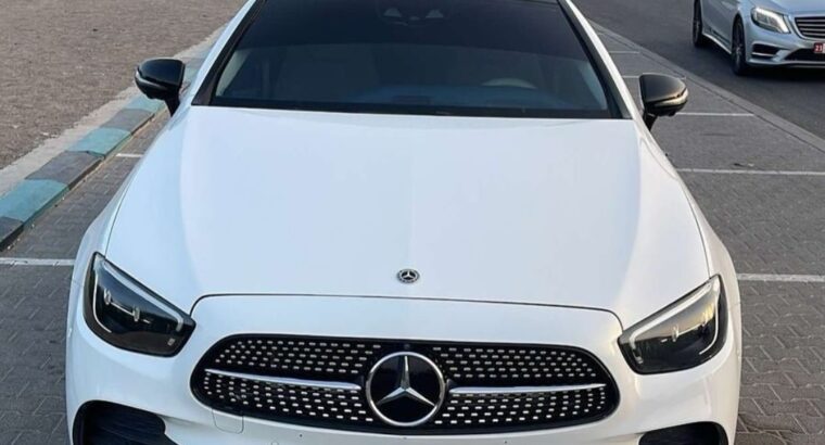 Mercedes E450 coupe 4matic 2021 USA imported