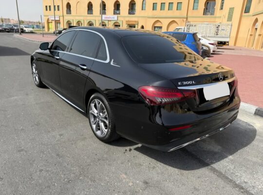 Mercedes E300L 2022 imported for sale