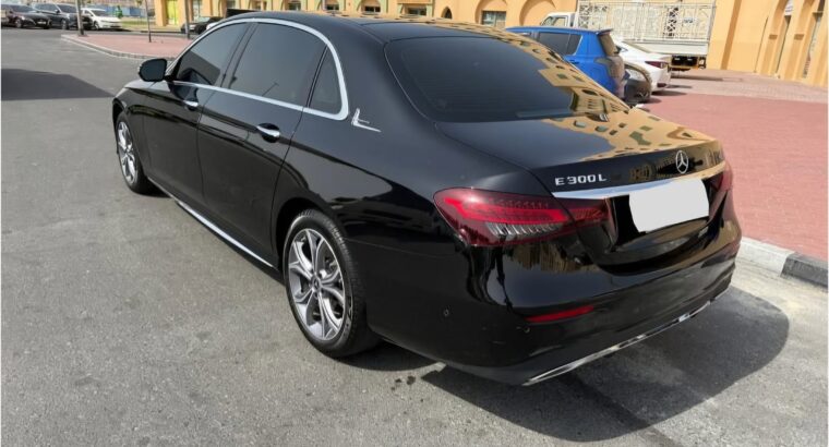 Mercedes E300L 2022 imported for sale