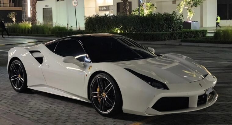 Ferrari 488 GTB 2016 Gcc in perfect condition