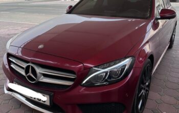Mercedes C200 full option 2016 Gcc