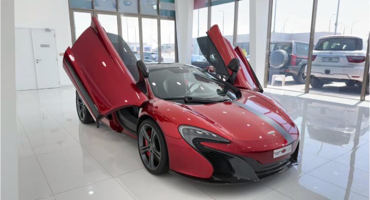 Mclaren 650s full option 2015 Gcc